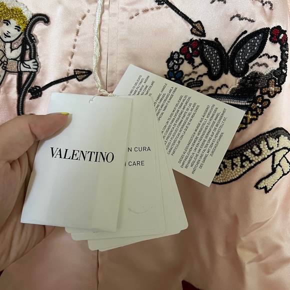 NWT Valentino Silk Bomber size 42 - Picture 9 of 14